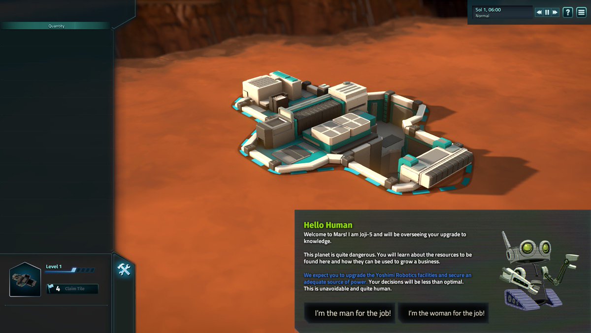 Petroucha 数時間前にリツイートした経済系 Rtsゲーム Offworld Trading Company をプレイしてみました 明日まで無料だからね W B 日本語表示は無いので 全く足りない英語力とスマフォにインストールしてあるgoogle翻訳を駆使して チュートリアルを