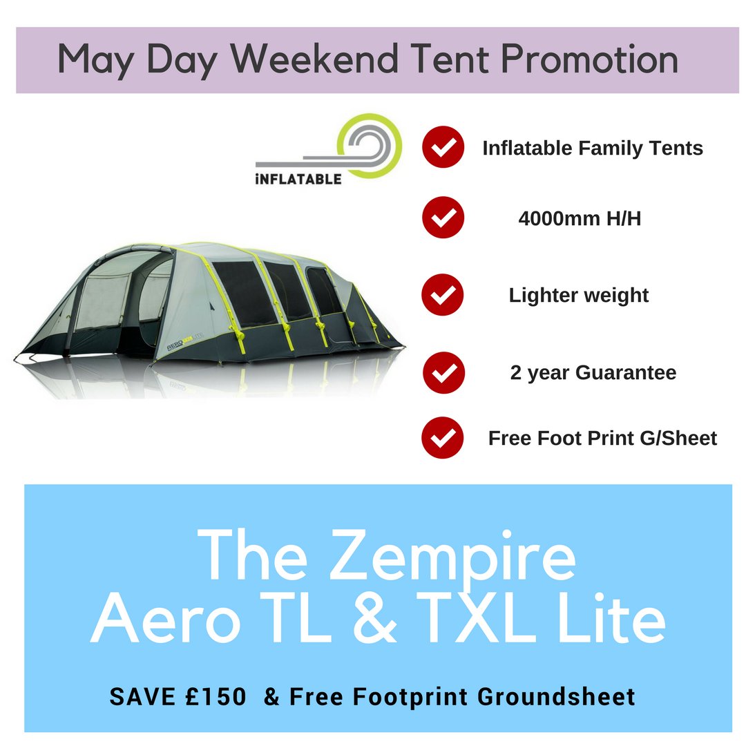IBEXCamping's tweet image. The quickest way to get your Holiday Started - the Zempire Aero TXL Lite ow.ly/CMxm30jQEeR #MayDayWeekend Tent promotion