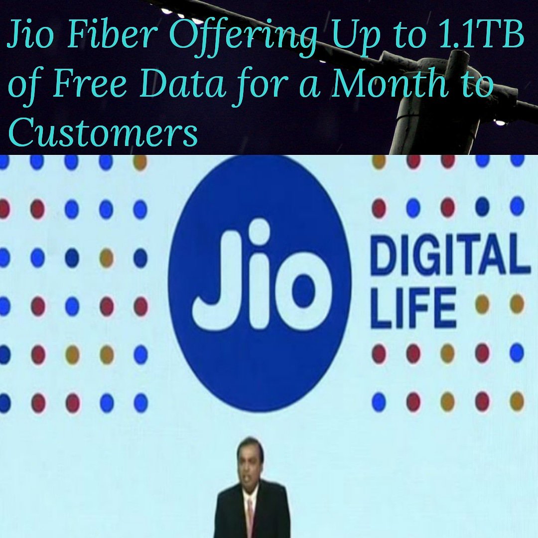 zeetechguru's tweet photo. #Jio #JioFiber #FreeData https://t.co/elBuumyQRF