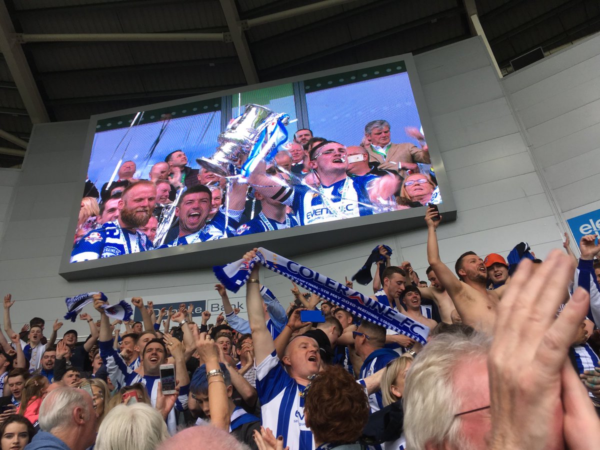 darrentshaw's tweet image. #colerainefc #Coleraine #okbawa #IrishCup #IrishCupFinal