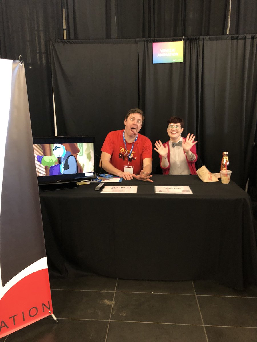 JuleighNguyen's tweet photo. At the @TheTAAFI Job Fair today! Come visit the Yowza booth @YowzaAnimation #TAAFIxCASO #yowzaanimation #animation #jobfair https://t.co/rnHf4mV2kZ