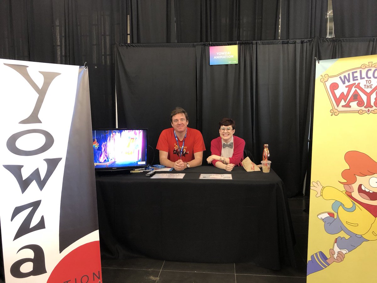 JuleighNguyen's tweet photo. At the @TheTAAFI Job Fair today! Come visit the Yowza booth @YowzaAnimation #TAAFIxCASO #yowzaanimation #animation #jobfair https://t.co/rnHf4mV2kZ