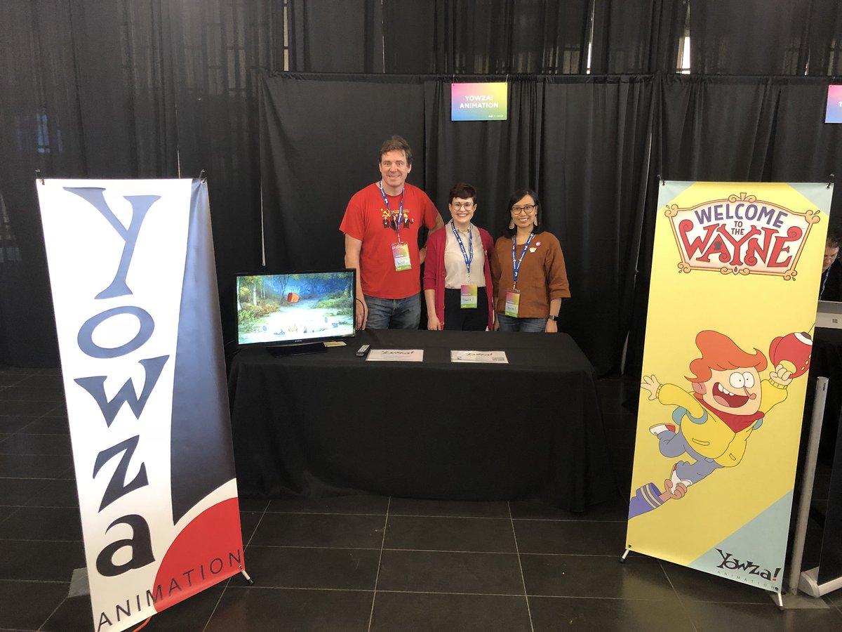 JuleighNguyen's tweet photo. At the @TheTAAFI Job Fair today! Come visit the Yowza booth @YowzaAnimation #TAAFIxCASO #yowzaanimation #animation #jobfair https://t.co/rnHf4mV2kZ