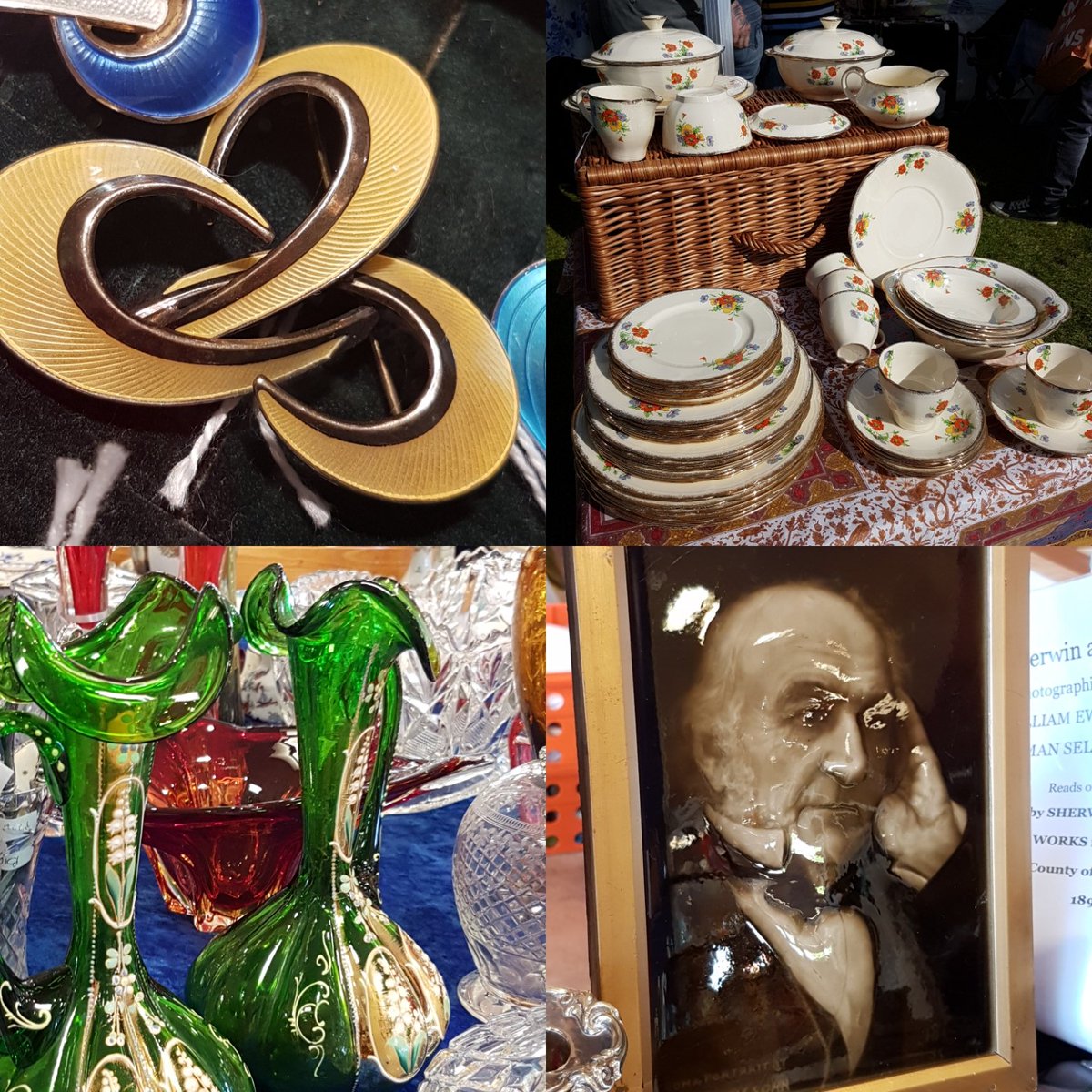 FieldDogFairs's tweet photo. Antiques, Vintage &amp; Flea Extravanganza day 2 &amp; 3 tomorrow &amp; BH Monday @Southwell_Races https://t.co/Wv0A1FJaAv