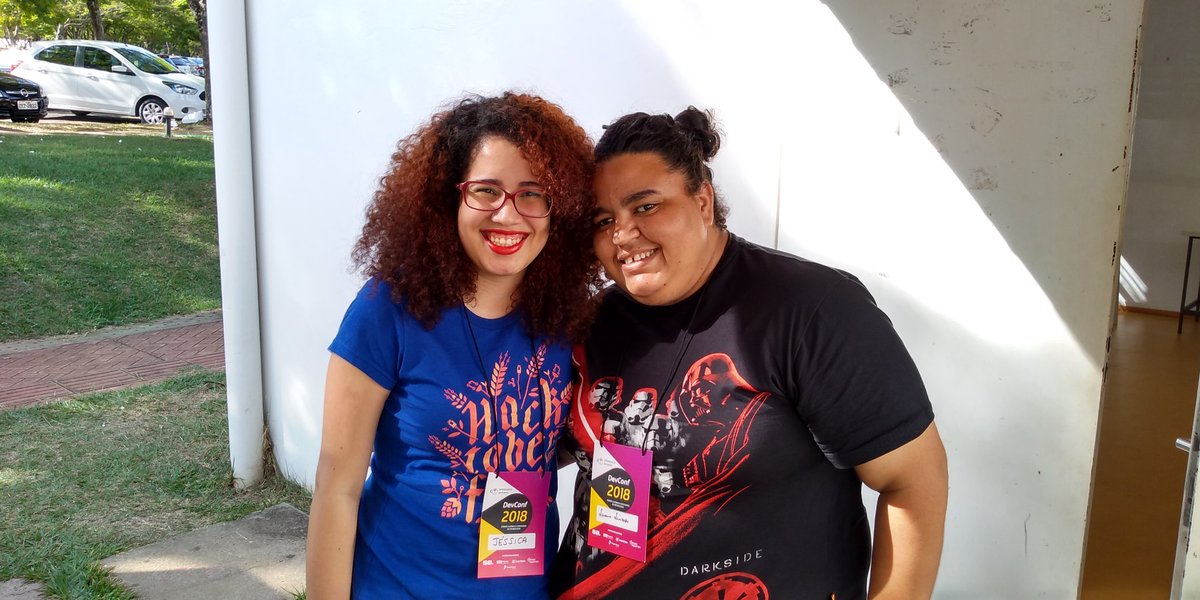 luanlnrs's tweet image. Aeee, ela chegou \o @jesstemporal 
#DevConf2018 #mesaredonda