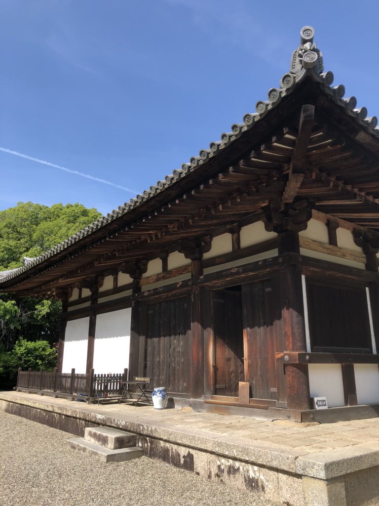 yay48x's tweet photo. 秋篠寺参拝 https://t.co/qSrcbkfDVu