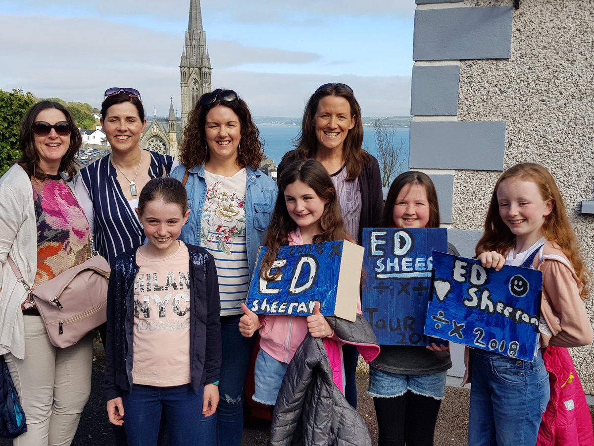 R_Carolan's tweet photo. Looking forward to the next couple of hours #edsheeran2018 https://t.co/I9SSqA2Sil
