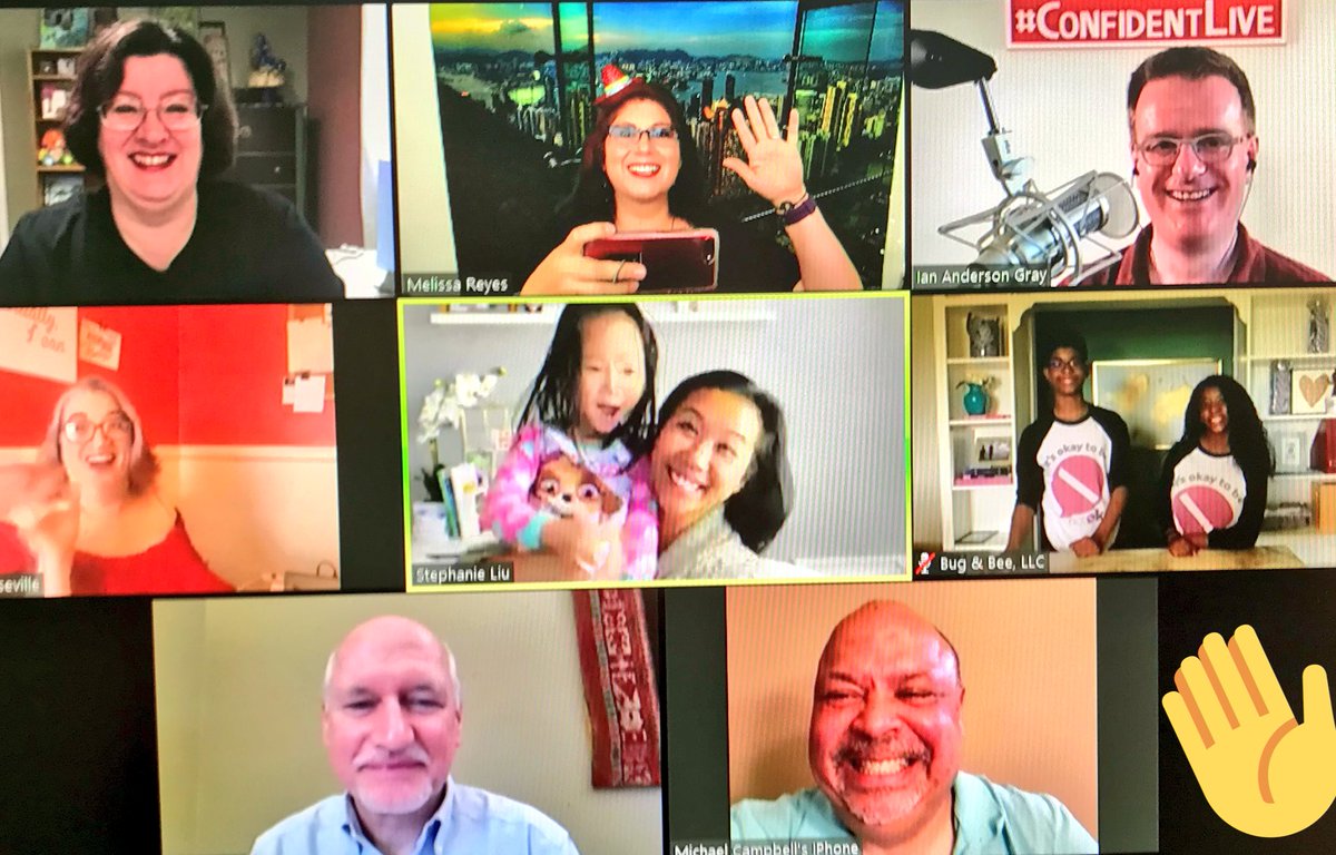 LastNightShow's tweet photo. Smiling big with these wonderful people! Meet them here: https://t.co/S5xHMsueAl on #LastNightShow #CincoDeMayo #Special https://t.co/vtowxhcgz2