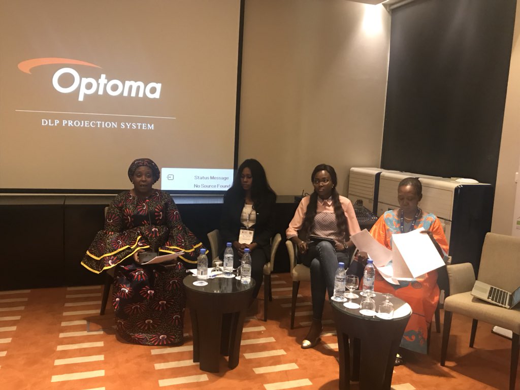 MsKiden's tweet photo. Career paths for young women: Technology trends: Blockchain, IoT, big data, machine learning, cyber security, smart grid #AfChixTechWomen #AIS18 https://t.co/3gKrfEaaMI