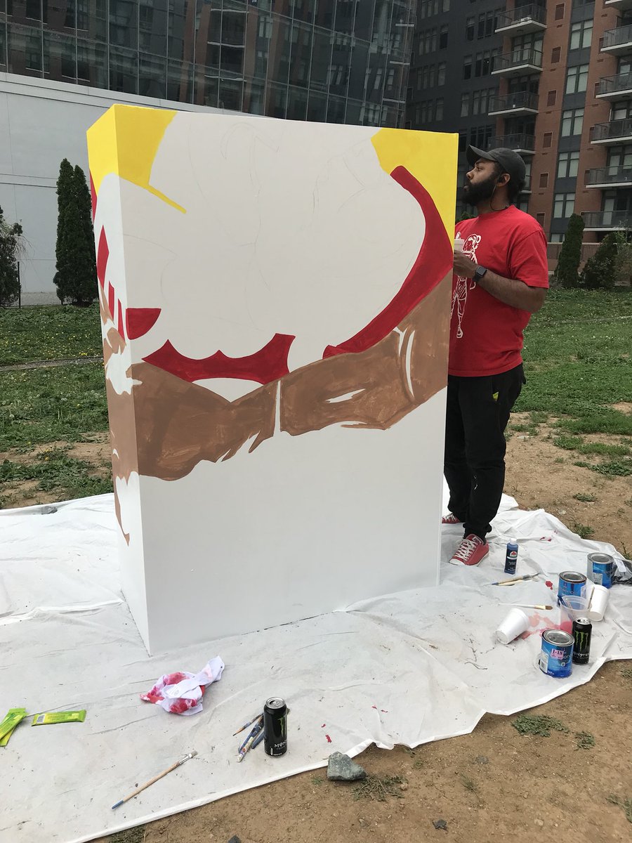 NoMaBID's tweet image. #POWWOWDC #SpectrumStudio #MarlyMcFly @fridalarios @CountBlackula