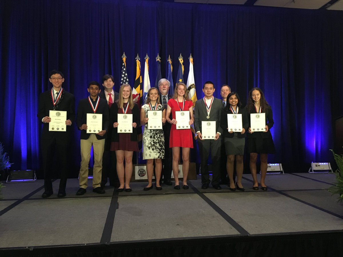 USAEOP's tweet photo. Congrats to #JSHS2018 oral competition winners! #STEM #STEMeducation @FueltheSpark https://t.co/SGI4lQO4pq