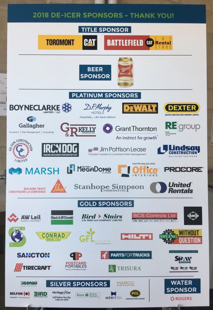 GRKellyEnt's tweet photo. We were very happy to be a Platium sponsor at this year’s CANS De-Icer!! We can’t wait for next year’s event!! https://t.co/1zcaskQWw5