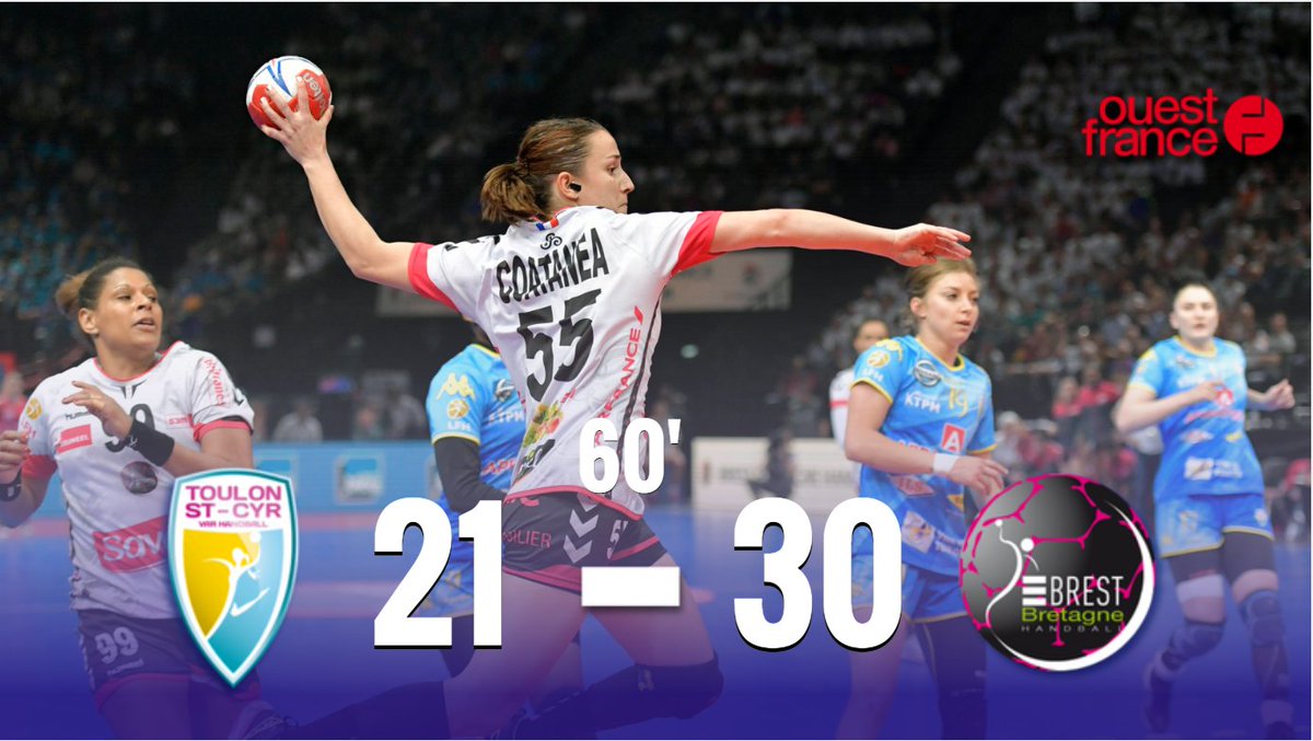 sports_ouest's tweet photo. #FinalesCDF #CDF #Handball 🎊LES BRESTOISES REMPORTENT LA COUPE DE FRANCE !🎉 #BercyCestBrest https://t.co/xA5RrYGaC9