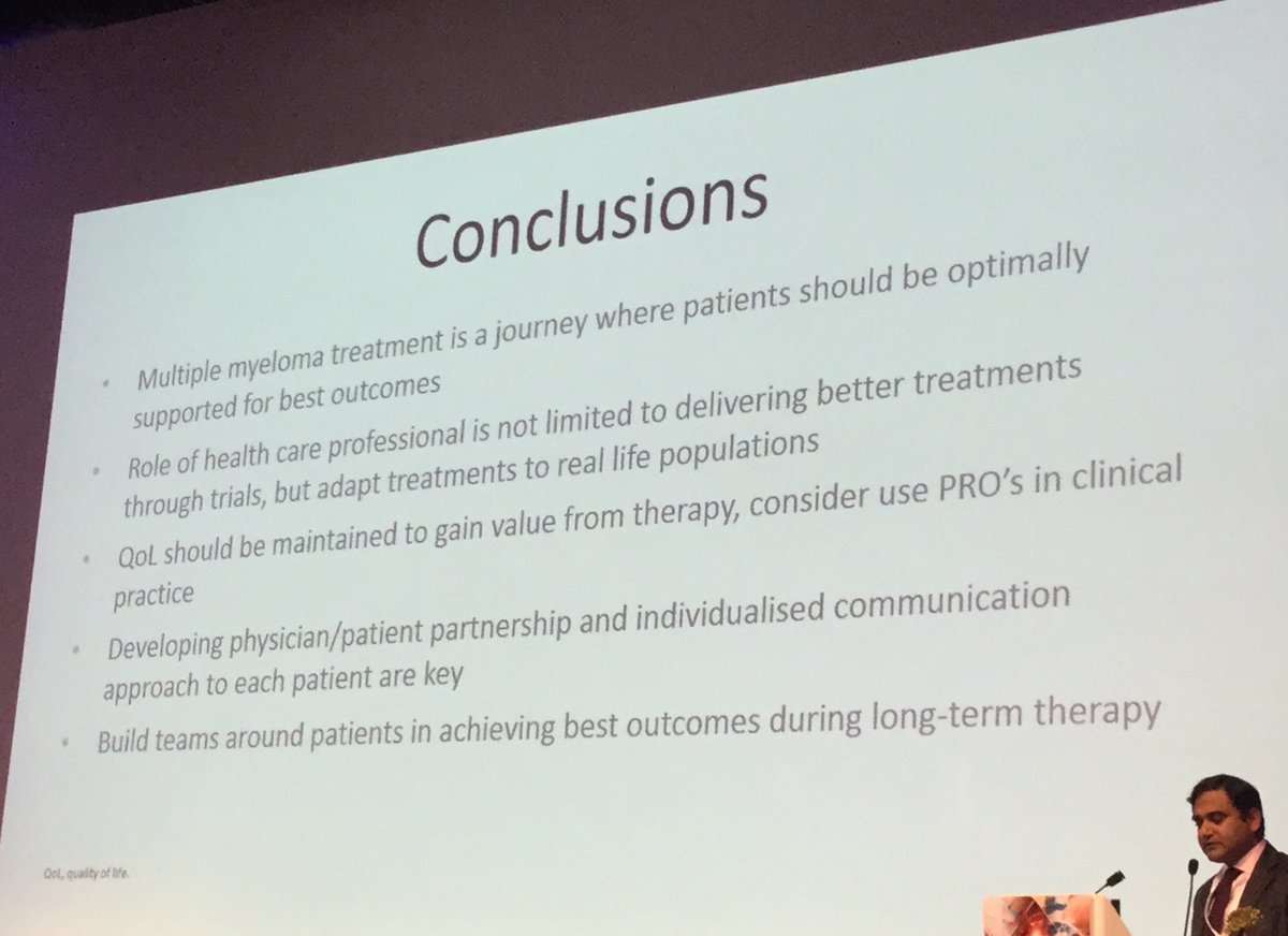 MM_Hub's tweet photo. Karthik Ramasamy delivered a highly relevant talk about incorporating patient perspectives into treatment practice @COMyCongress #comy18 @MM_Hub #mmsm https://t.co/OLieF2OlAF