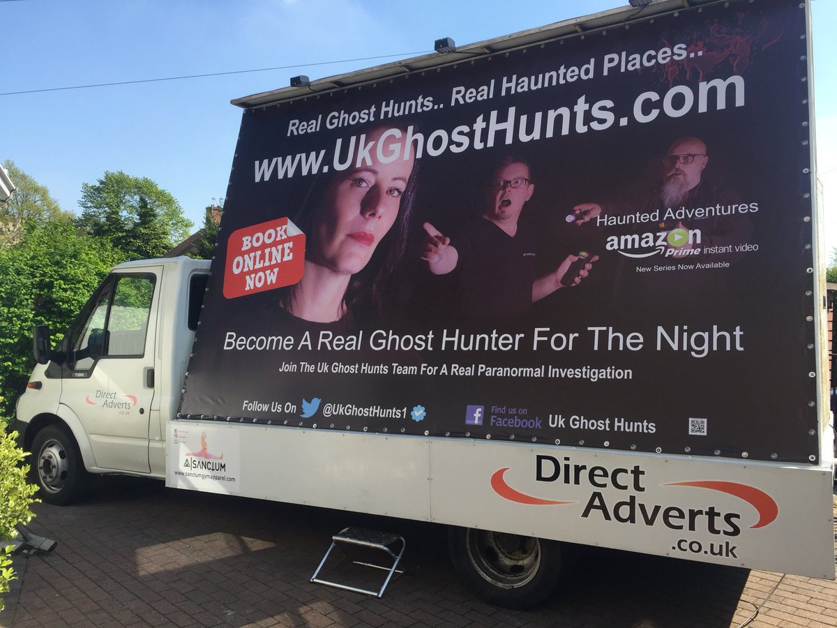 MuseumOfCurio's tweet photo. Our new ads are just about to hit the cities of the UK 🇬🇧 Let is know if you come across one 😀 #UkGhostHunts #AmazonPrine #DirectAdverts https://t.co/9HTM66s9DC