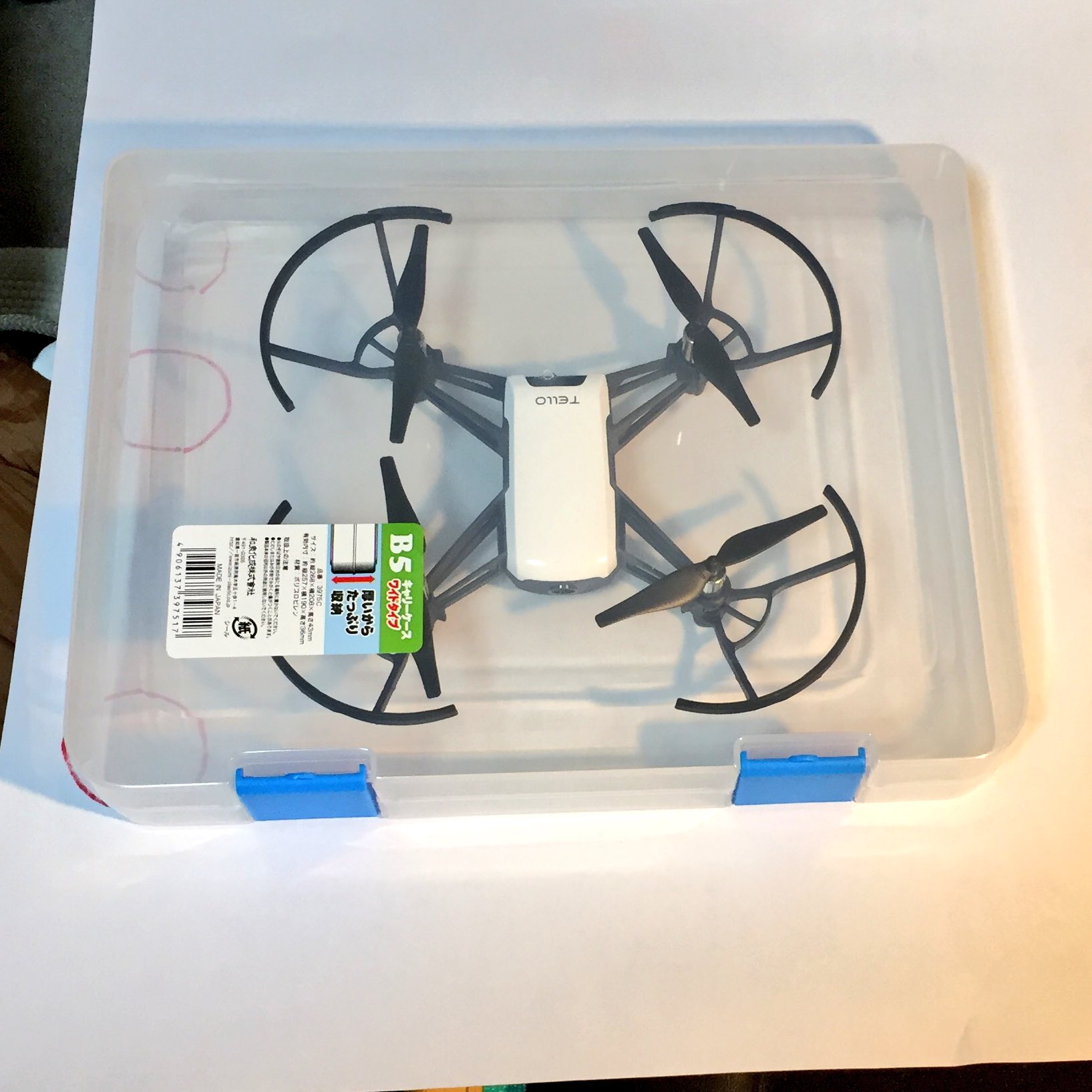 TELLO Ryze Powered by DJI製トイドローン 収納ケース付き 楽天市場】ドローン 高画質 カメラ 付き 免許不要 DJI Ryze
