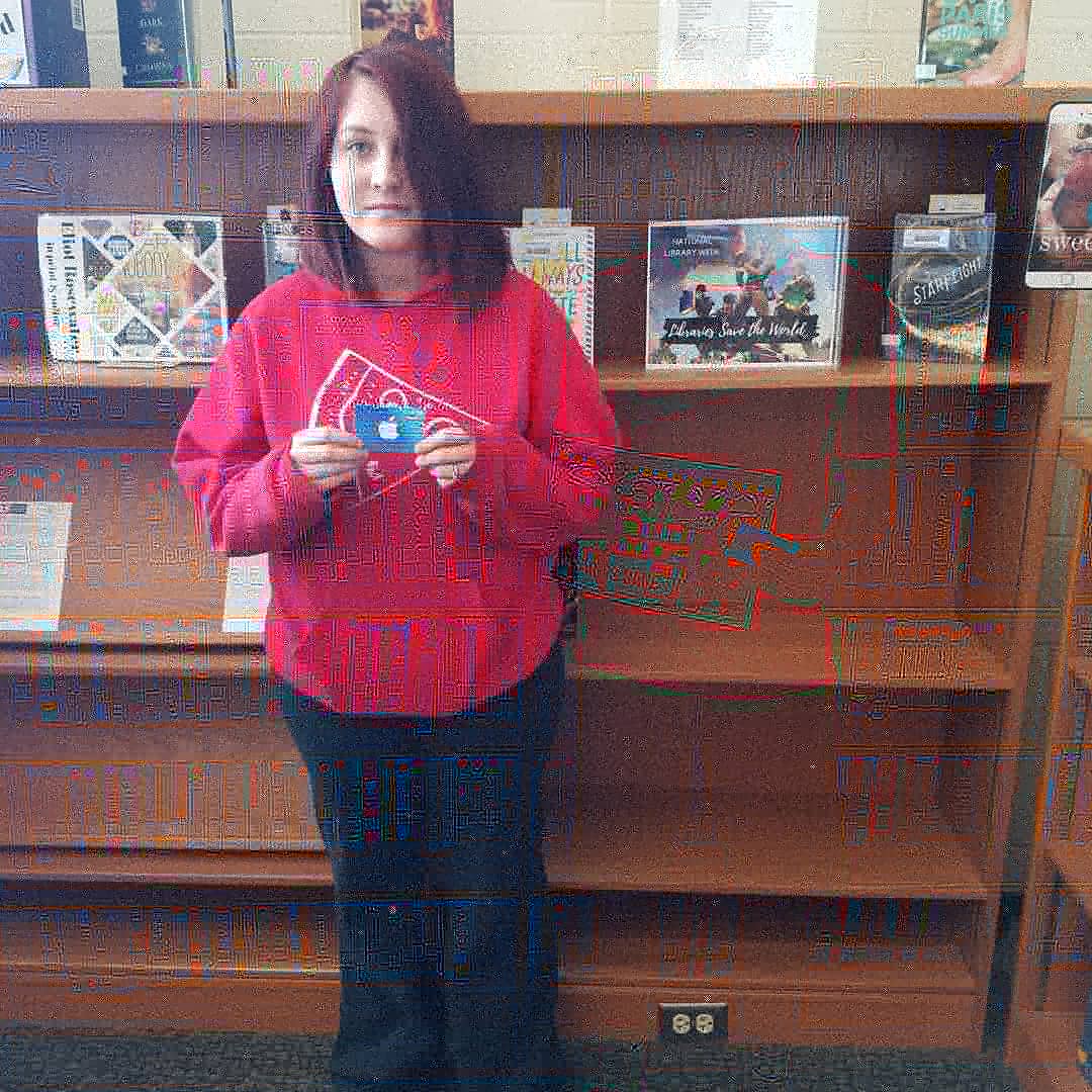 Our winner from #nlw18. #fortnite #library #scott2reads