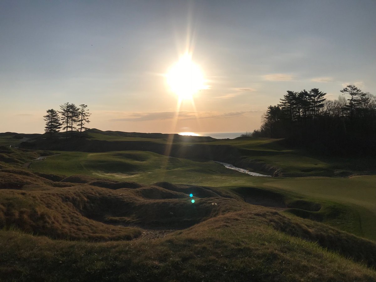 wildmann7's tweet photo. One of my favorite views in all of golf ~645a this morning https://t.co/VWvSnlSa0v