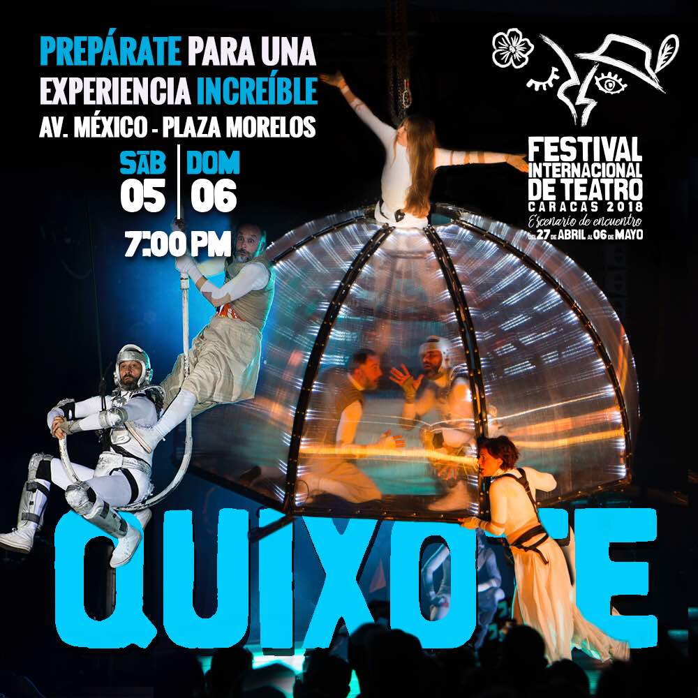 MHidrocarburos's tweet photo. 🇻🇪🎭 Este sábado 5 y domingo 6 prepárate para disfrutar de #FITCcsQuixote ¡una experiencia inolvidable! entre las Av. México y la Plaza Morelos 
#VenezuelaSigueAdelante
#FITCcs2018 https://t.co/GHXTo0FWa7