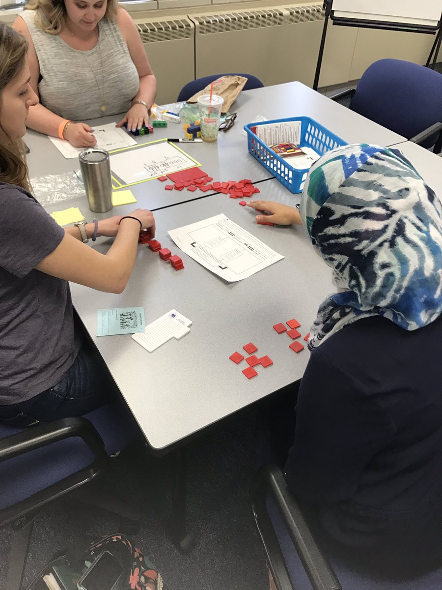 AACPS_PK5Math's tweet photo. @AACPS_PK5Math @LauraHeinaacps Teachers working on hands on learning in Math!! #AACPSrightstart https://t.co/HIdFWf5Cov