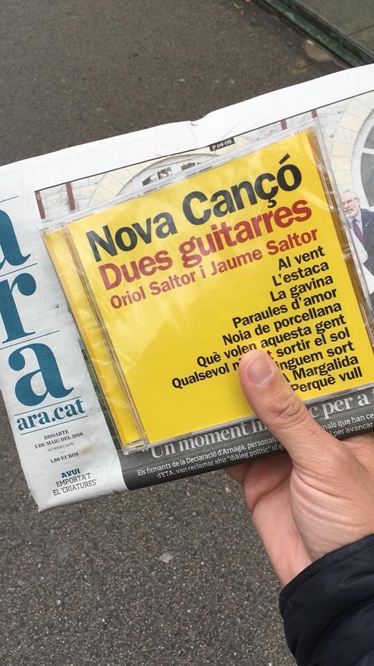 Ja el tenim!!! Contents de presentar-vos aquest disc versionant artistes tan grans!!! 😃😃😃