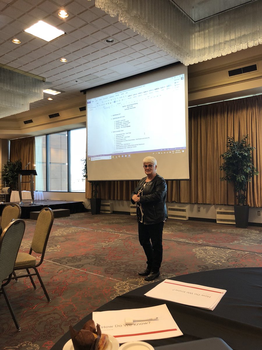 KatieWhite426's tweet photo. President of @CAFLNetwork @lmearl leading the annual general meeting. #cafln18 https://t.co/MEUEp5GGH9