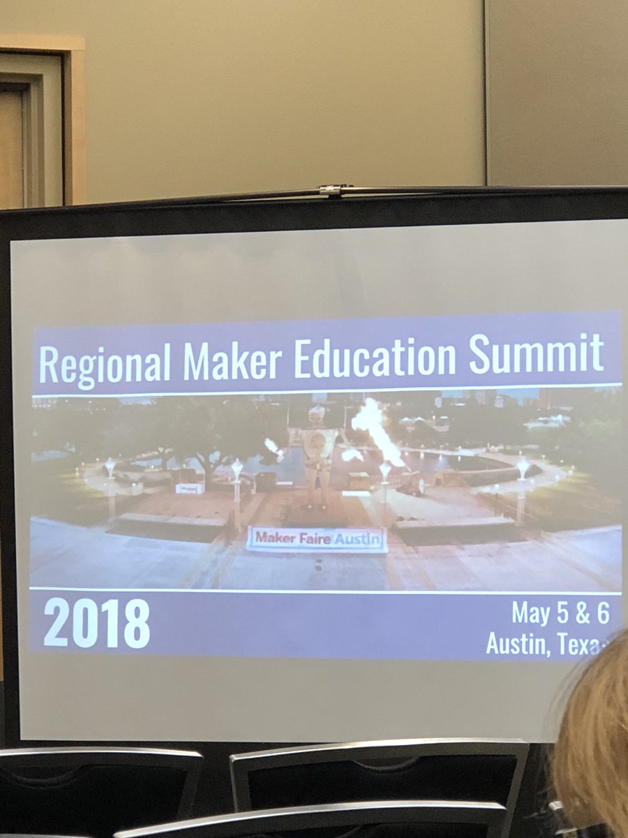 krystalarevans's tweet image. At the Regional Maker Education Summit! #MakerFaireAustin #UTeachMaker #UTeach #MakerEdSummit