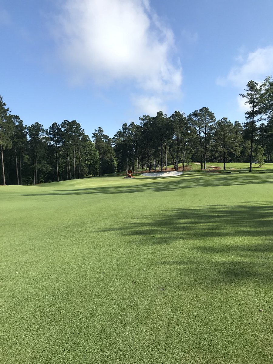 Love it when Mother Nature dials up a natural flush. Course is going to pop.