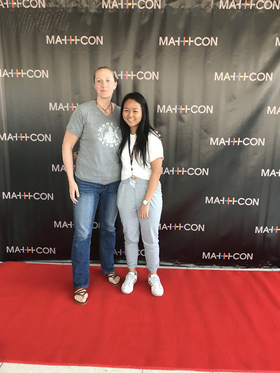 kyryspringer's tweet image. #mathcon2018