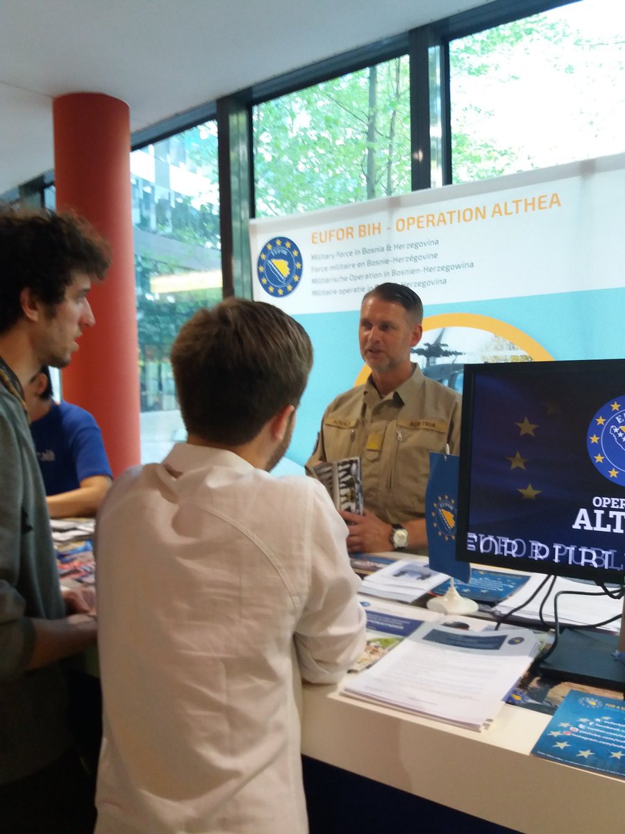 euforbih's tweet photo. We're #reallybusy at @eu_eeas #euopenday still: lots of European citizens are interested in the future of #bih https://t.co/inbJLF7Yf4