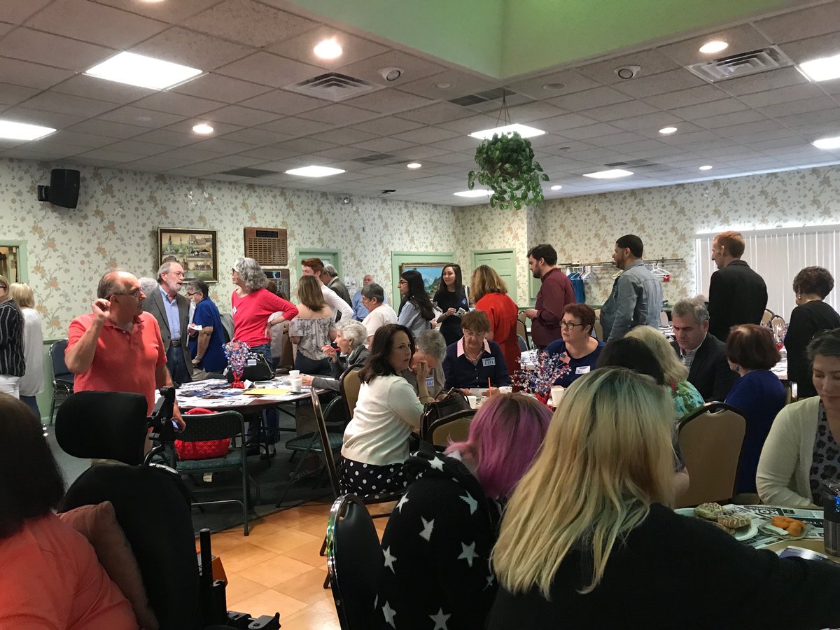 Huge turnout at #Methuen #Democratic breakfast this morning #vote2018 #toughasDuff #mapoli #ma03