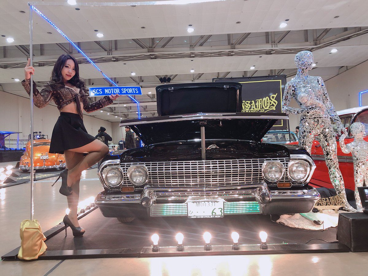 트위터의 長谷川史歩理 님 プラグイン Plugin 札幌 北海道 カーショー ローライダー Lowrider Rowrider Usa Gw ゴールデンウィーク 車イベント カーショー 車 バイク Shihoyuu しほゆう 風夏 Scsmotorsports Grandarts エアブラシ 明日は9 00 17