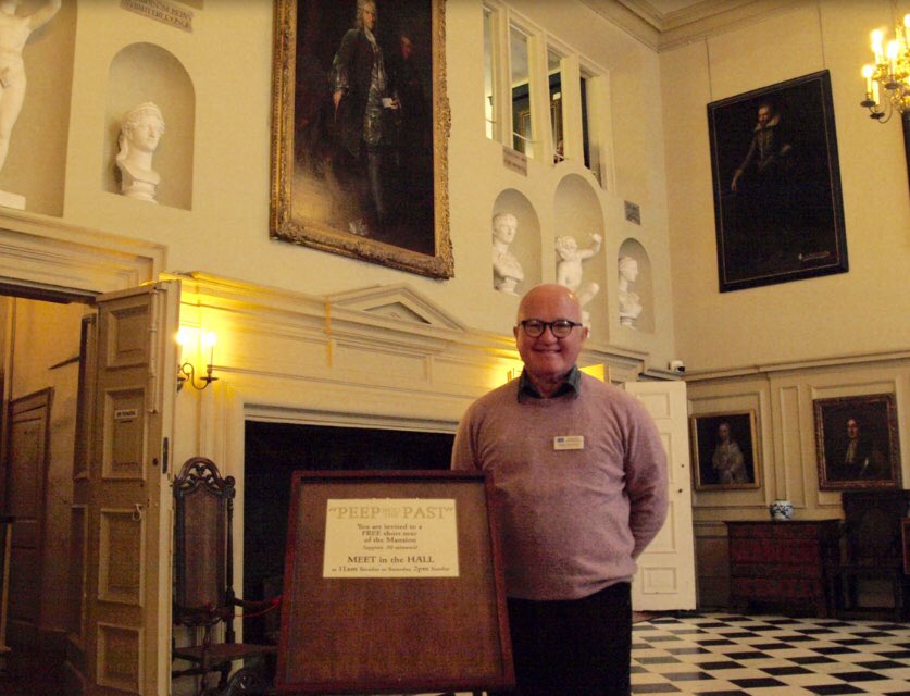 ipswichboudica's tweet photo. This is Robert, one of the lovely guides at #ChristchurchMansion. Join him or one of his fellow guides for a fascinating FREE tour around the mansion. They start at 11am every Tuesday to Saturday, and 2pm on Sundays! https://t.co/OwCvaWtUUm
