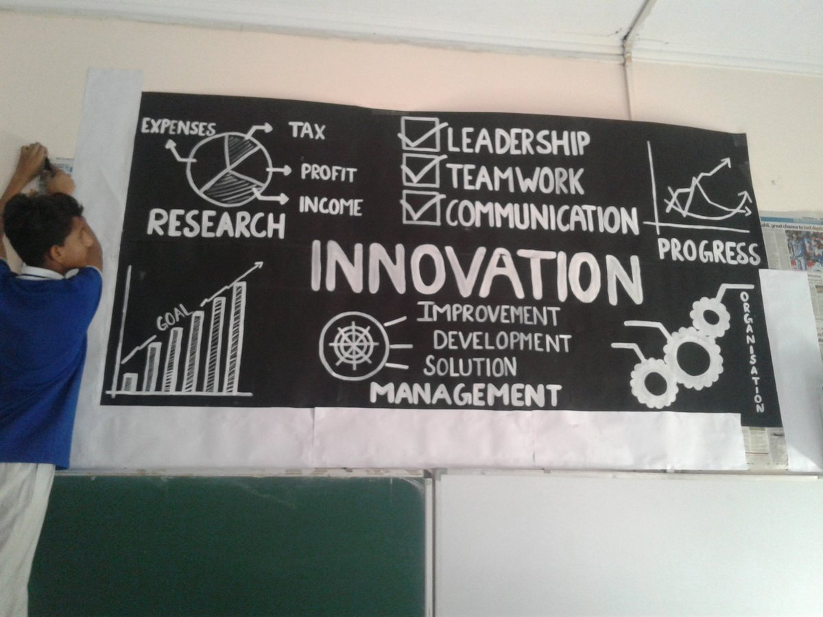 NehaBhalla8's tweet photo. Glimpse of class 9th C students presenting there work on international project, innovation @ZelfStudie @RiseUp4SDGs @pkdhillon08 #SDGInnopro https://t.co/8jKjuH2jT6