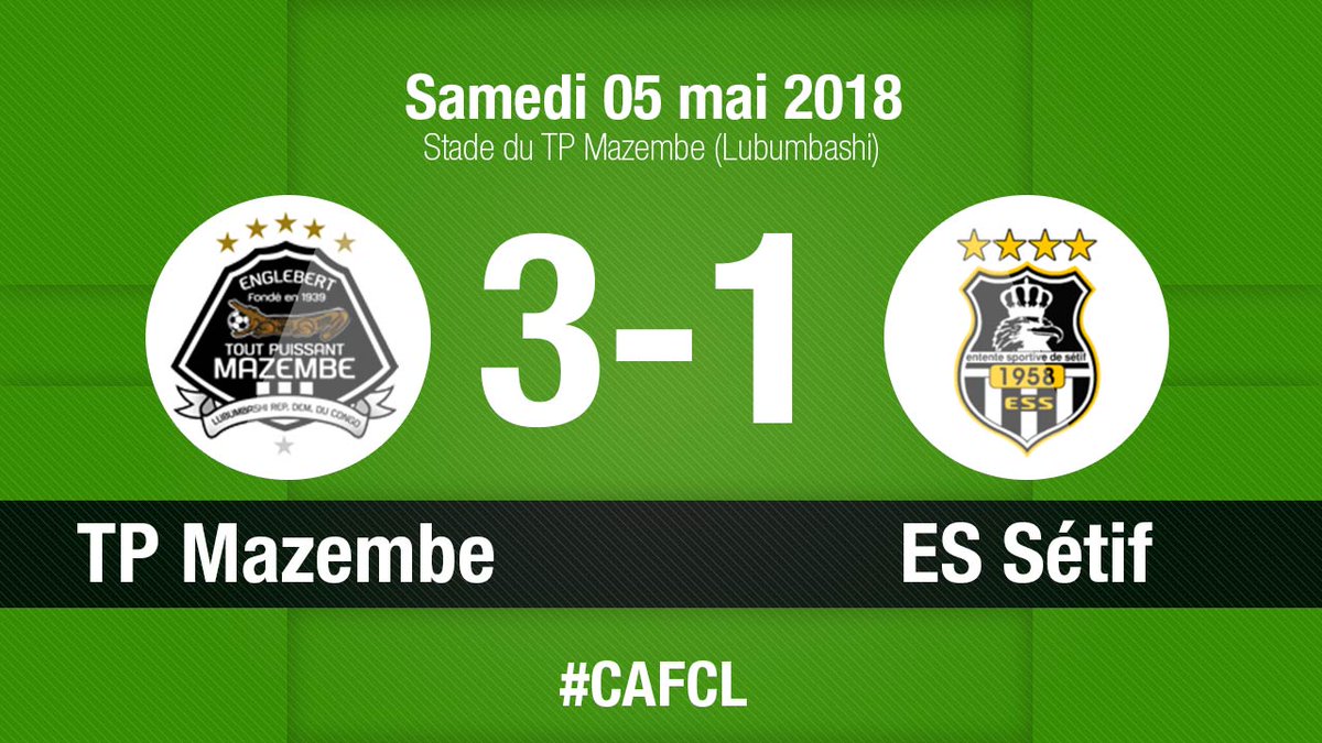 cdecdigital's tweet photo. 23' TP Mazembe🇨🇩 3-1 🇩🇿ES Sétif : GOAL ! GOAAAAAAAAAAAALLLL ! Elia Meschack plie l'affaire pour le TP Mazembe !
#CAFCL #TPMESS https://t.co/ATbQYK1n4C