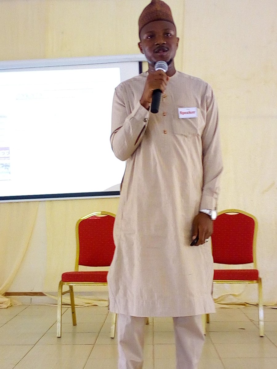 Bobbylv1's tweet photo. "Startup from Ground Up" by Ahmed Mukoshy, Founder, Giga Layer #StartUpKebbi https://t.co/DqopJYy2j2