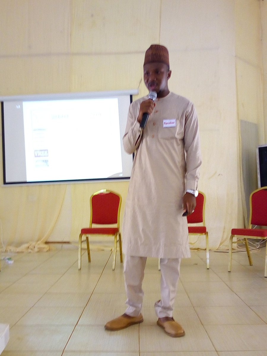 Bobbylv1's tweet photo. "Startup from Ground Up" by Ahmed Mukoshy, Founder, Giga Layer #StartUpKebbi https://t.co/DqopJYy2j2