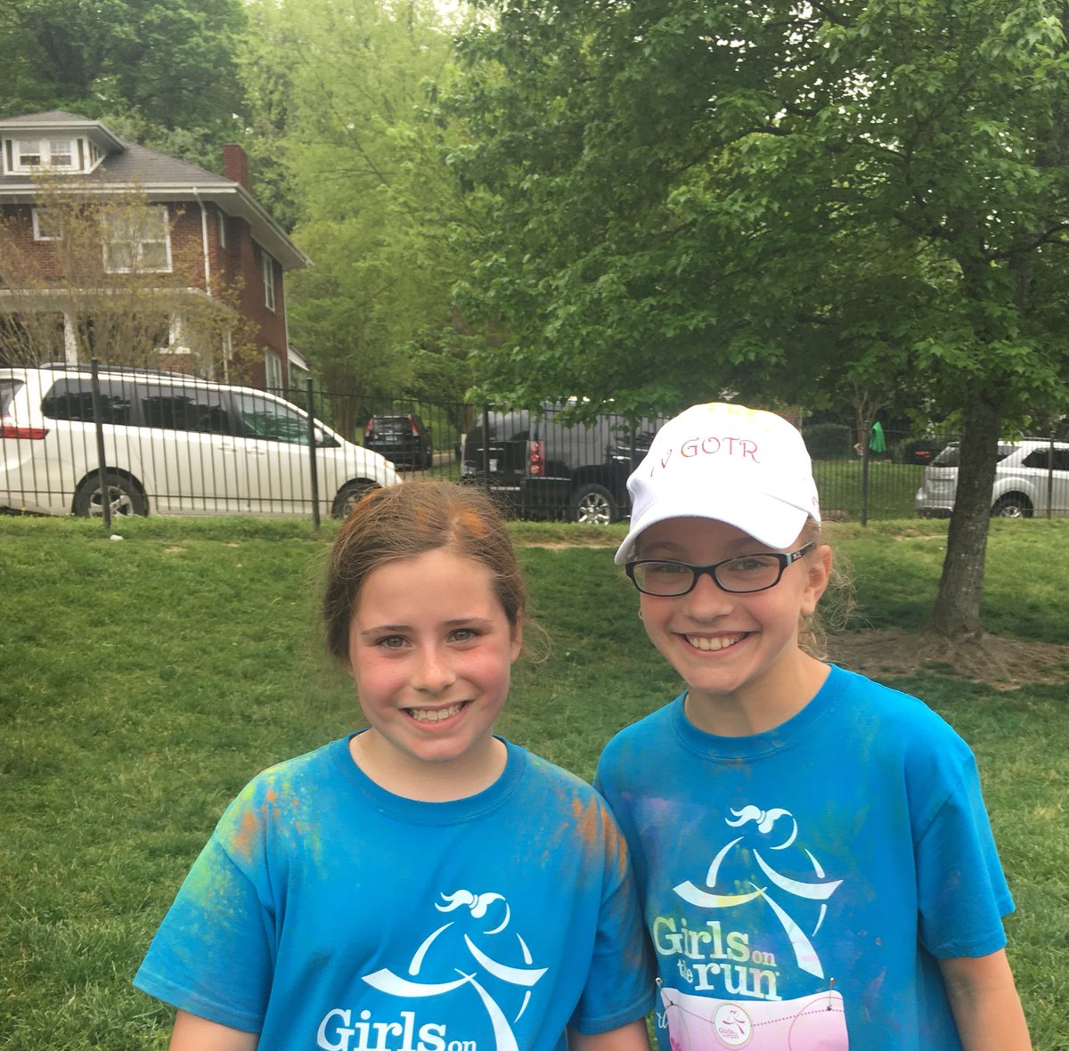 Proud of these 4th grade GOTR 5K participants! Way to go! Girls on the Run have so much fun! <a href="/DeAnnaSMartin/">DeAnna Martin</a>