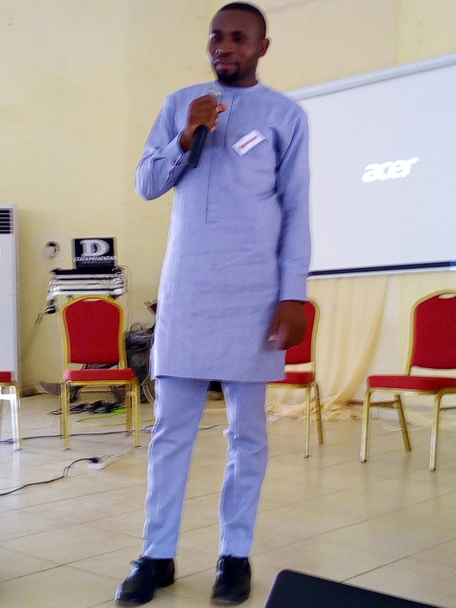 Bobbylv1's tweet photo. "Opportunities in the Innovation Ecosystem" by Andrew Abu, President Young Innovators Nigeria #StartUpKebbi #Live https://t.co/i9rjRWQaFu