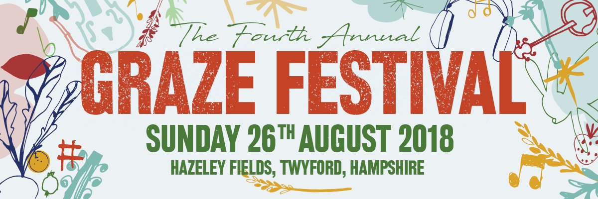 Only 4 months to go! A big thanks to all our production partners, sponsors and volunteers who have committed to supporting Graze Festival 2018 🎪🎭🎸☀️🍻 #winchester grazefestival.com/our-supporters/