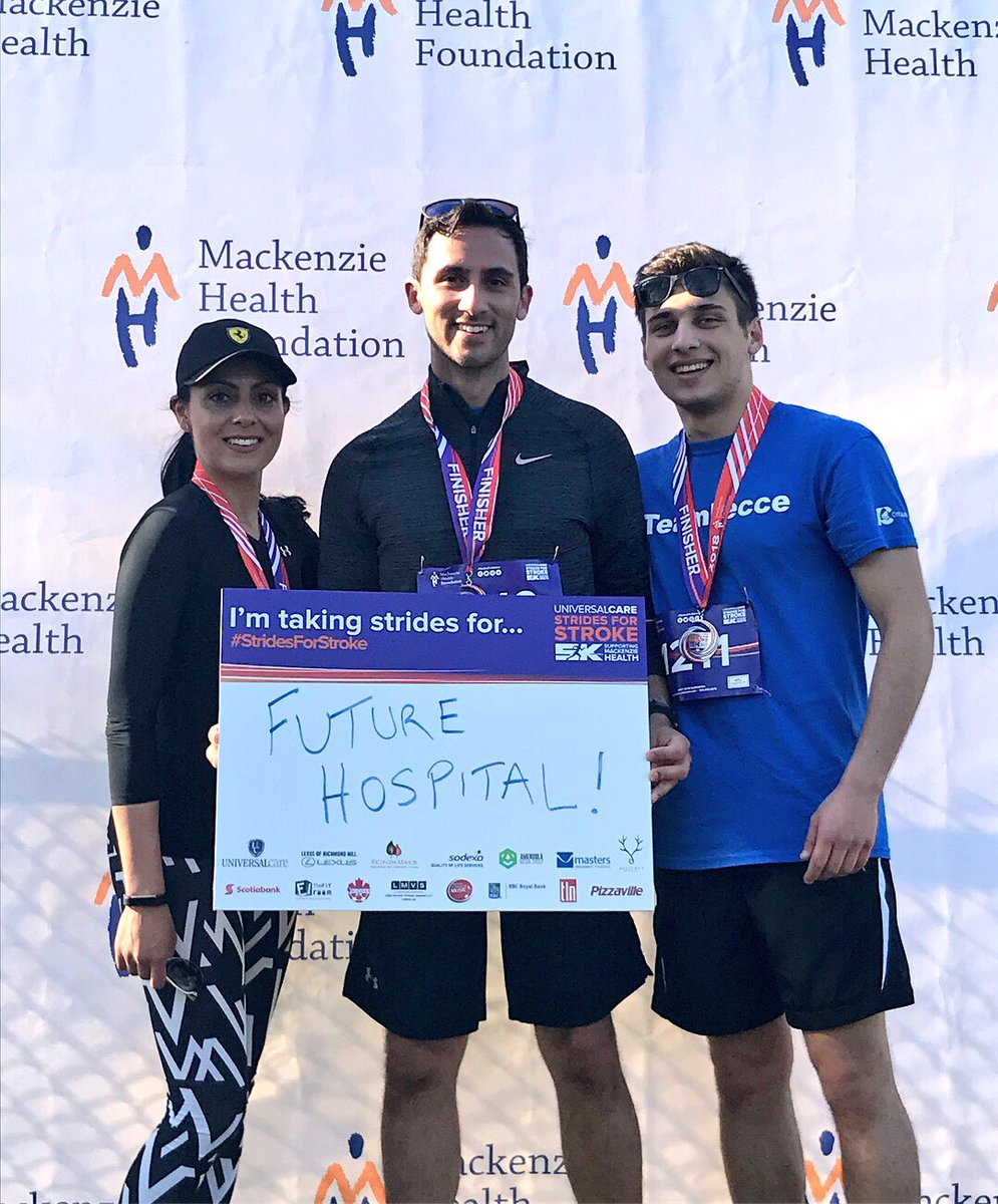 Sflecce's tweet photo. Running (out of breath) for a future #VaughanHospital at the #StridesForStrokes run for @MackenzieHealth 🏃🏻♂️
Incredible turnout #Vaughan! #ONpoli #FutureVaughanHospital https://t.co/w3t36IviJk