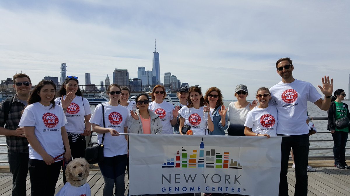 nygenome's tweet photo. .@nygenome scientists, staff, friends &amp; family  at the @WalktoDefeatALS @ALSofGNY https://t.co/Vev1ab2CBo