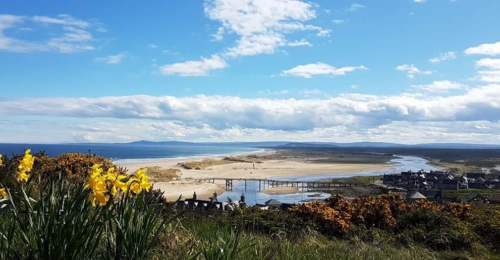 LossieLBA's tweet photo. Here for #dram18 ? Don't stay landlocked! Escape to Lossiemouth, 5miles north of Elgin for fresh sea air &amp; white sand beaches! @MoraySpeyside https://t.co/Lx9RRDceiV