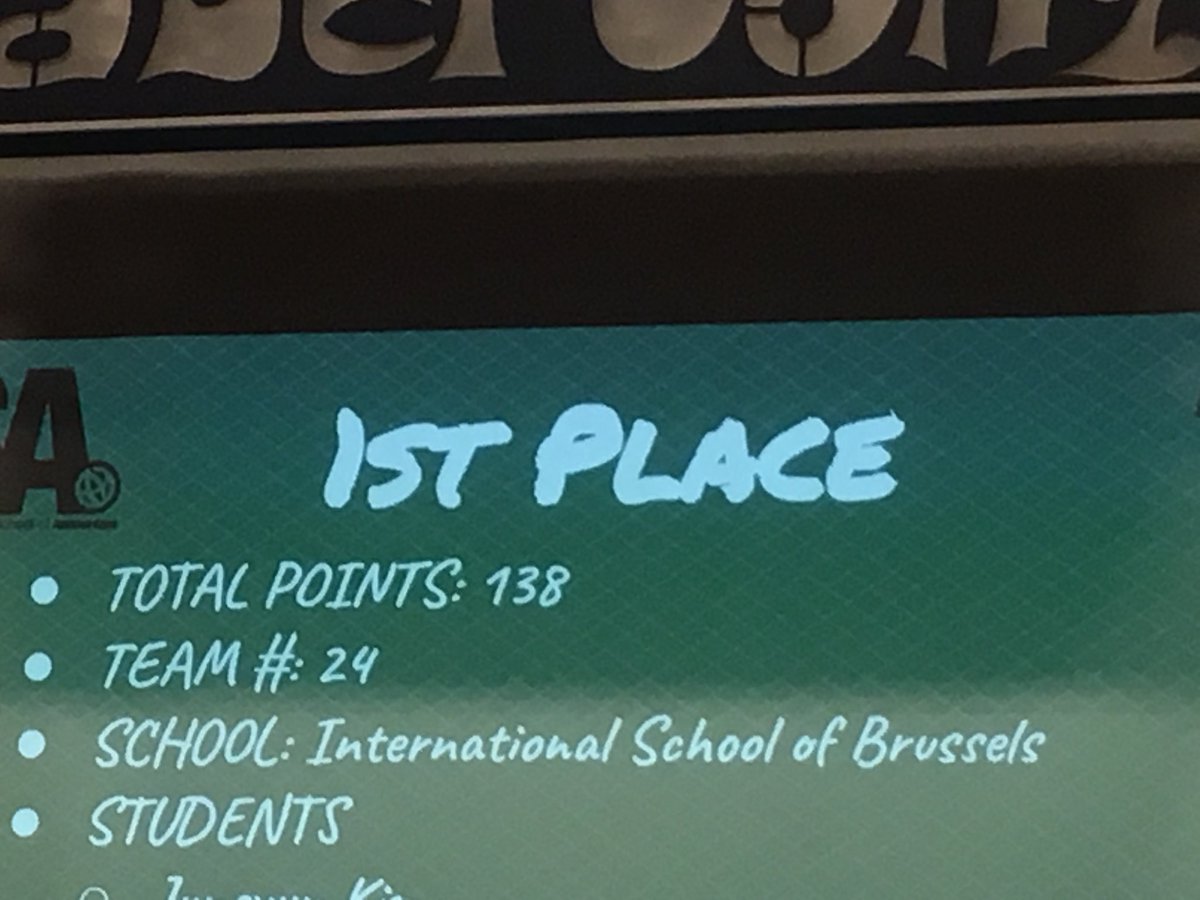 freyk_math's tweet photo. @infinite8math @ISAmsterdam @ISB_MS @SchusslerISB @1kimjuKim @Jerry05727Kim @JonWSnider @HayunKim4 Congrats to ISB... first again this year with a near perfect score! https://t.co/kJ8Ik8tAuA