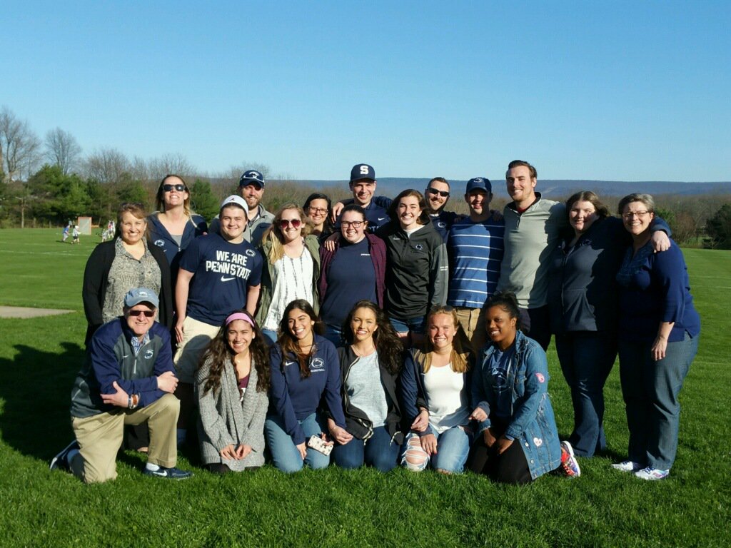 jeffnelson24's tweet photo. Congrats and Thanks to all our @GoPSUsports #TeamStratComm student assistants who are Graduating this weekend. We couldn't do it without you; continued success in your next chapter!! #WeAre #PSUgrad https://t.co/P5ipau68bD