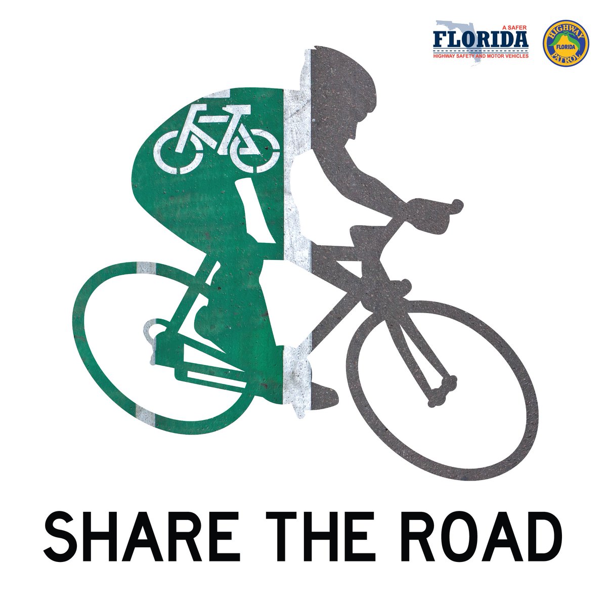 FLHSMV's tweet photo. You go #WeekendWarriors! Bicyclists follow the same rules of the road as motorists, so ride with caution! #SharetheRoadFL #ArriveAliveFL https://t.co/Dut0F1eudA