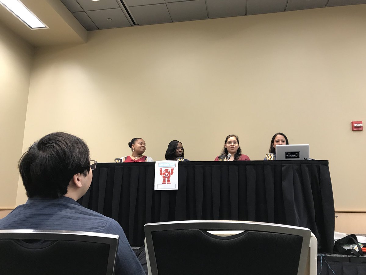 seanjustice's tweet image. Kids thinking beyond their skill sets...we love that! If they have a goal they’re going to reach higher. Nidia Mendoza. #makeredsummit @ATXMakerFaire #FLT_SMTX