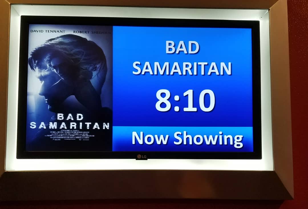 DuchessFionaA's tweet photo. Oh...my...gosh!!!😱👏🏽🖤🎬
If you haven't seen @BadSamFilm, go see it! #DavidTennant & @RobMSheehan were just phenomenal! And thx 2 @LegionMOfficial 4 the swag. I really, REALLY wanted Cale's black card & well...🎉🤣 @DeanDevlin #BrandonBoyce #CaleHasCome #HeCorrected #ItWasCool https://t.co/S5soL5rCVh