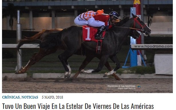 hipicaglobal's tweet photo. “Tuvo un Buen Viaje en la estelar de viernes de Las Américas”, en: https://t.co/LOlZxNsTQR @hipodromomex,@spinozaimage,@josedaniel11,@comunicacionJDG,@deportesglobal,@harasgranmatiz,@jchoderlin,@HipodromoPA https://t.co/wUjFKumgnR