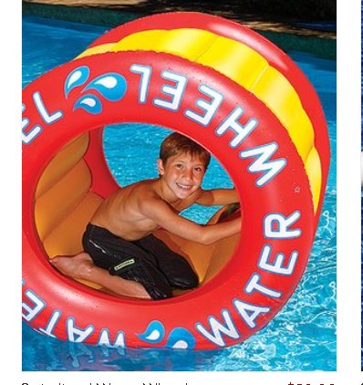 auntrosasmarket's tweet image. Whirl around the pool with this Inflatable Water Wheel Float.  Recommended for ages 4 years and up. pinterest.com/rosacolarte/  #float  #pooltoy  #inflatablefloat
